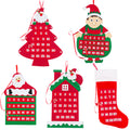 Felt 24-Pocket Advent Calendar Hang — Fill-Your-Own Countdown
