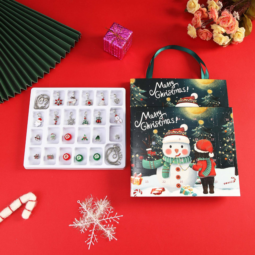 DIY Charm Bracelet Advent Calendar — 24-Day Jewelry Making Kit