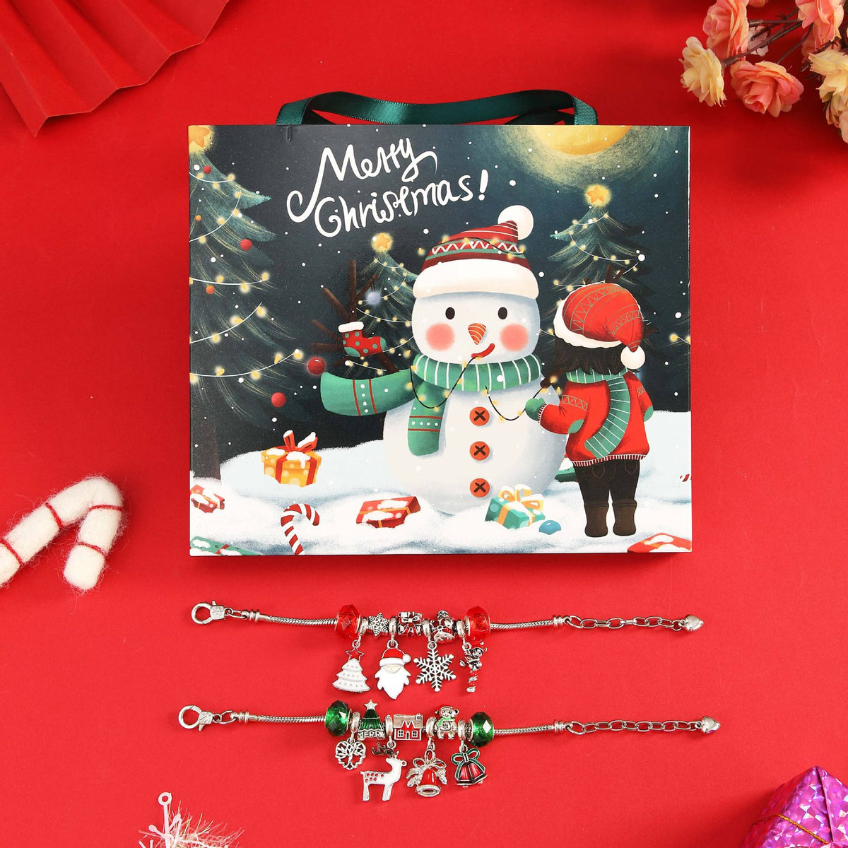 DIY Charm Bracelet Advent Calendar — 24-Day Jewelry Making Kit