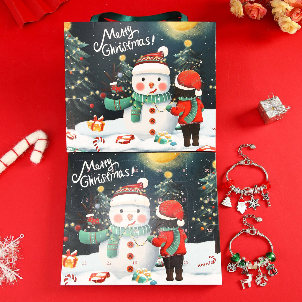 DIY Charm Bracelet Advent Calendar — 24-Day Jewelry Making Kit