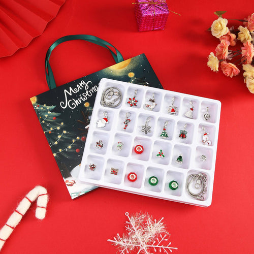 DIY Charm Bracelet Advent Calendar — 24-Day Jewelry Making Kit