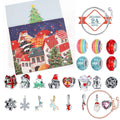 Enamel DIY Jewelry Advent Calendar — Charm Bracelet & Necklace Kit