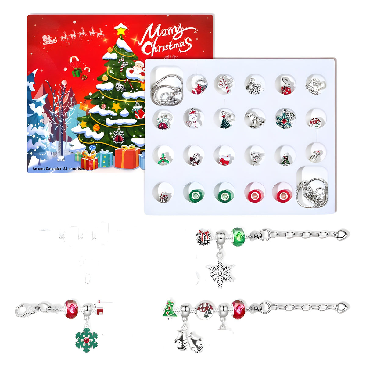Girls DIY Bracelet Advent Calendar — Jewelry Making Kit