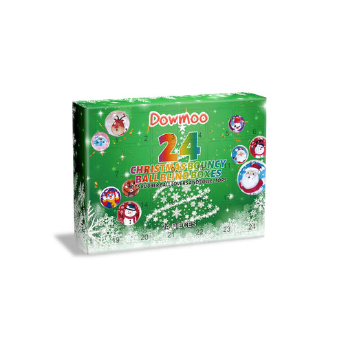 Bouncy Ball Advent Calendar — 24-Day Kids Novelty Set