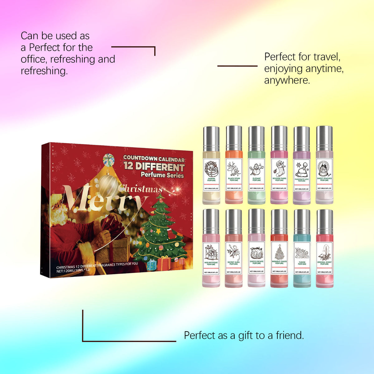 12-Day Perfume Mini Countdown — Floral & Fruity Scents