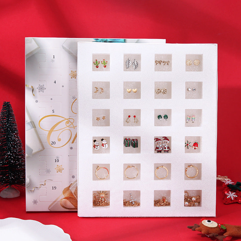 Ready Jewelry Blind Box Advent — Earrings Necklace Ring Set