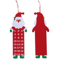 Non-Woven Felt Advent Wall Hang — 24 Pockets
