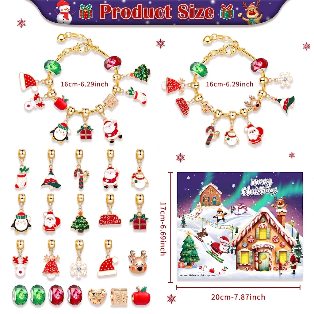 Girls DIY Bracelet Advent Calendar — Jewelry Making Kit