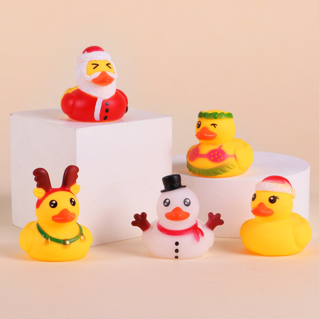 Rubber Duck Advent Calendar — 24pc Countdown Toy Set