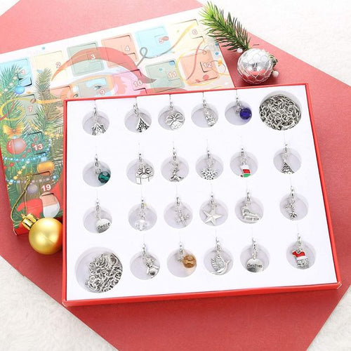 DIY Charm Jewelry Advent Calendar — Necklace & Bracelet Set