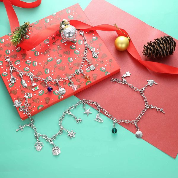 DIY Charm Jewelry Advent Calendar — Necklace & Bracelet Set